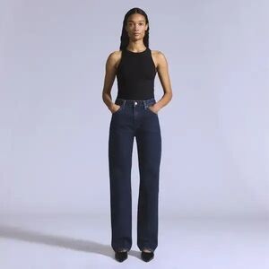 Levi's Dark Blue Wide-Leg Jeans